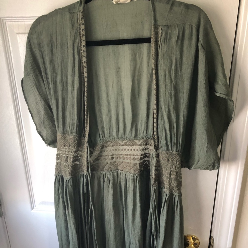 Indigo Thread & Co. Hunter Green Duster